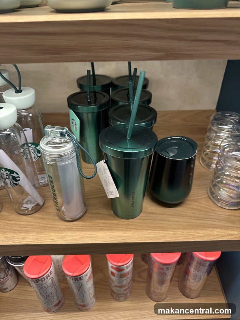 Starbucks merchandise display