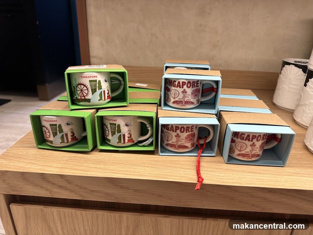 Starbucks Singapore Mugs Display