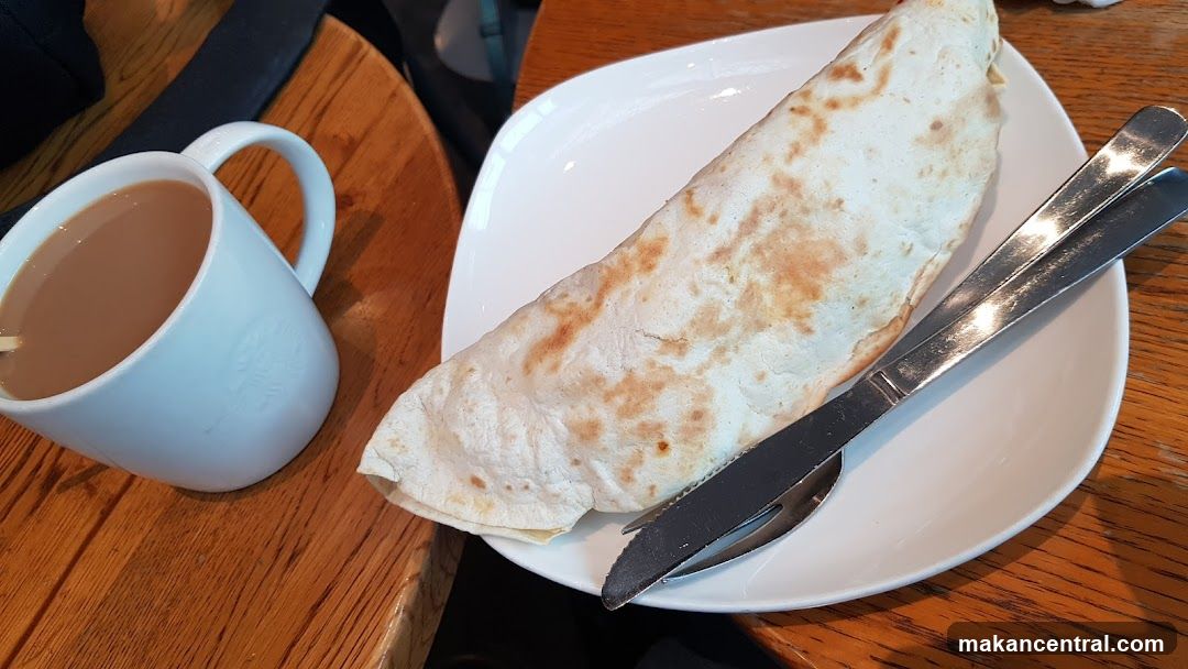 Food and Beverage on Wooden Table