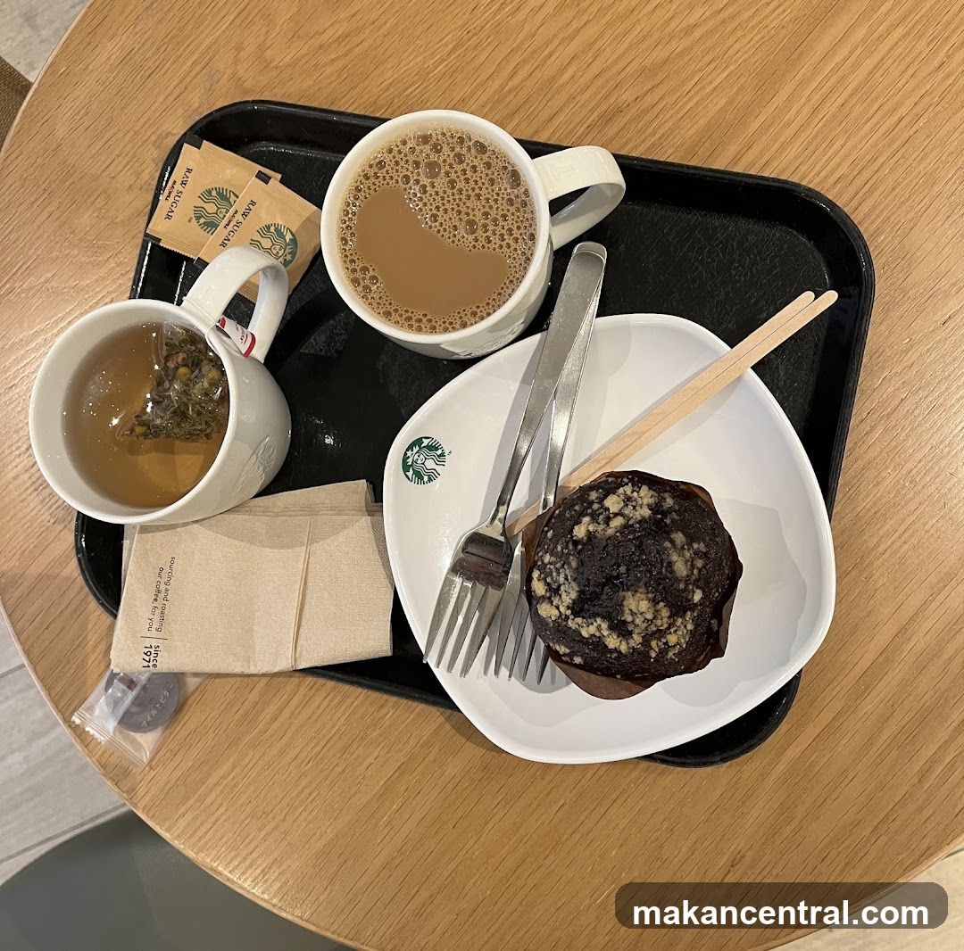 Starbucks Coffee and Pastry