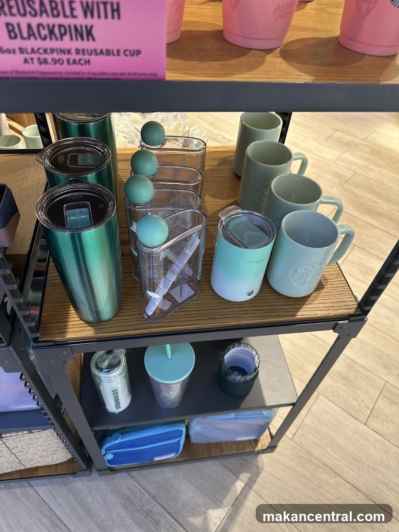 Starbucks Reusable Cup Display