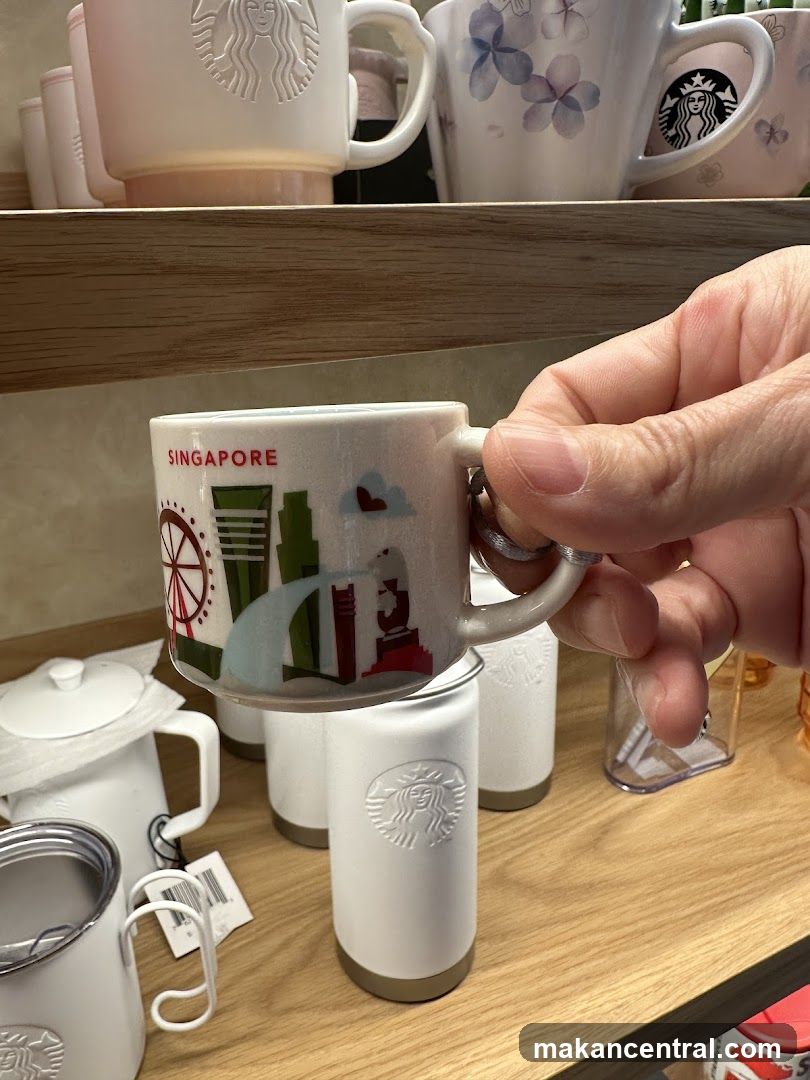 Starbucks merchandise display