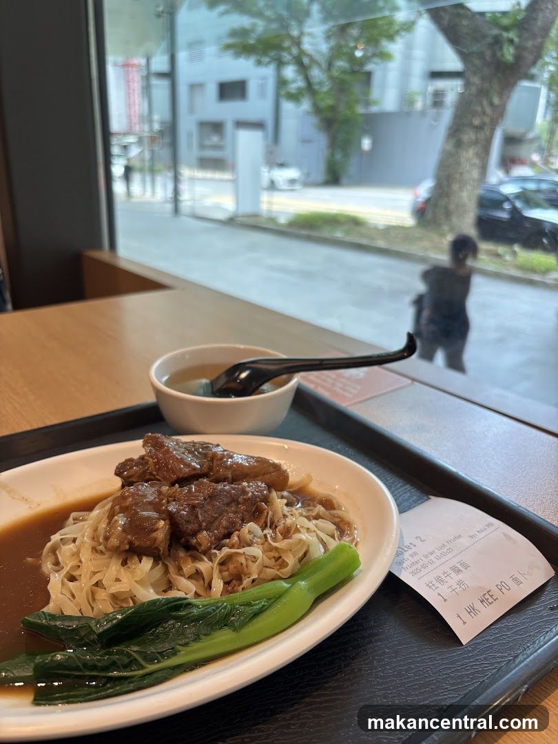Dinner at a restaurant window seat