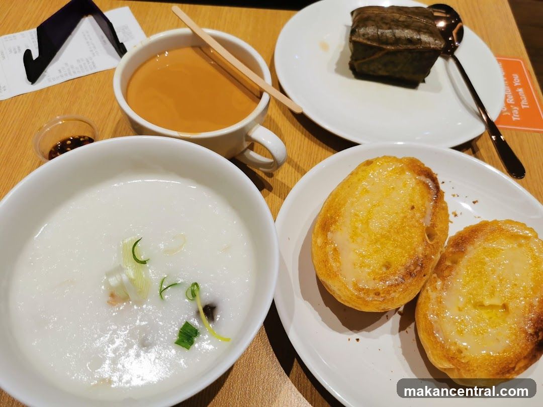 Table Setting with Food Items