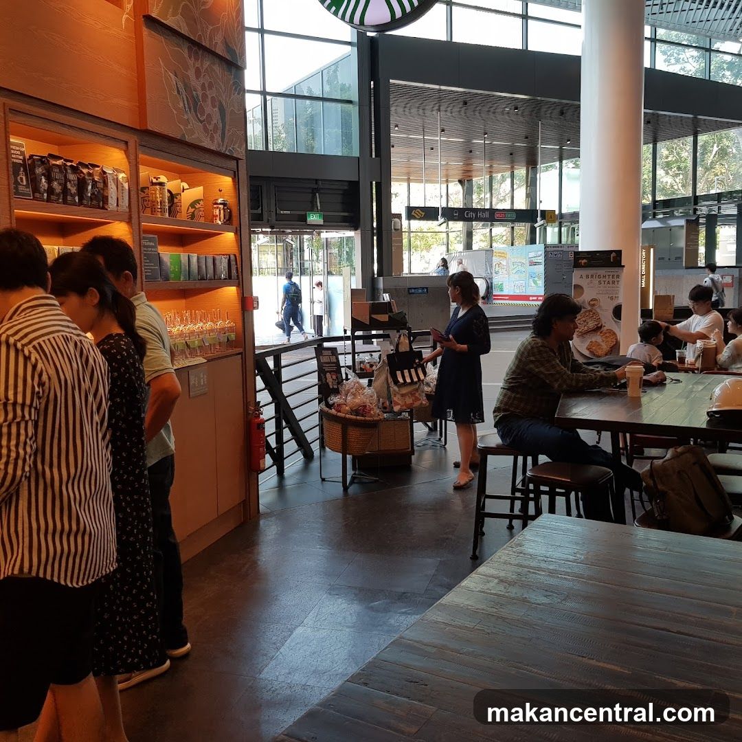 Starbucks interior