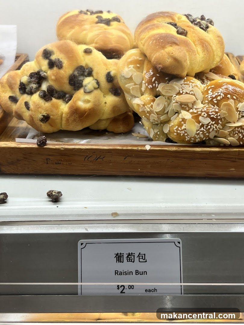 Bread Display in Shop