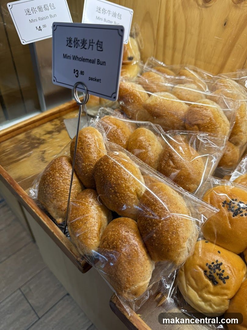 Bread Display in Shop
