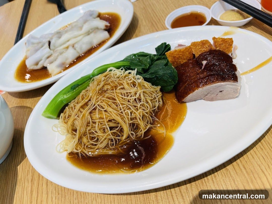 Dining Table with Chinese Cuisine