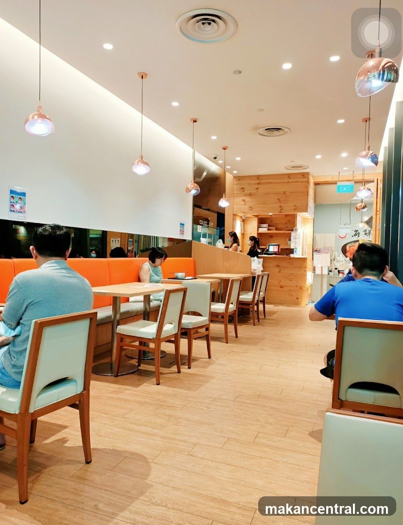 Interior of a café or restaurant
