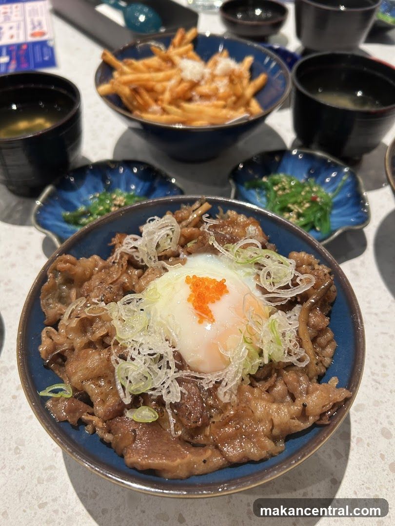 Dining Table with Japanese Cuisine