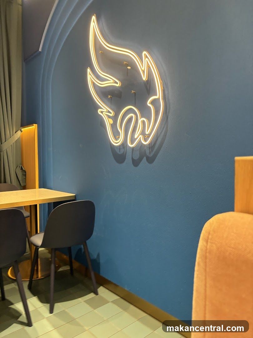 Interior of a café or restaurant