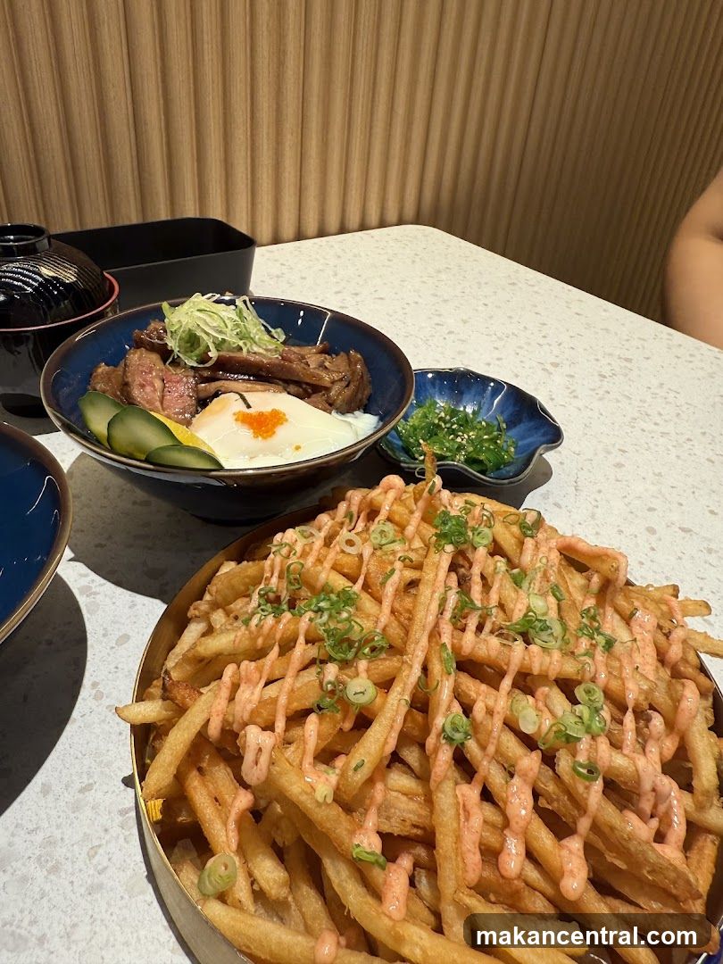Dining Table with Food