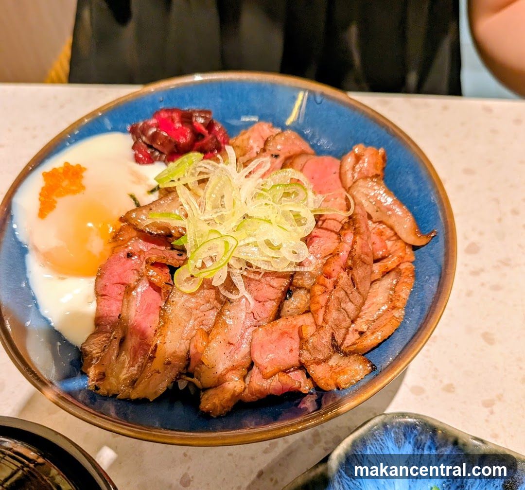 Bowl of Japanese-style rice bowl