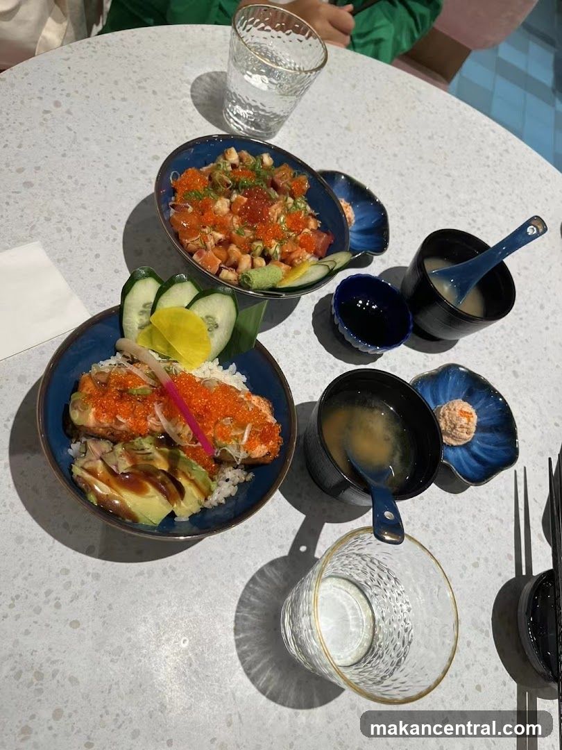 Table Setting with Japanese Cuisine