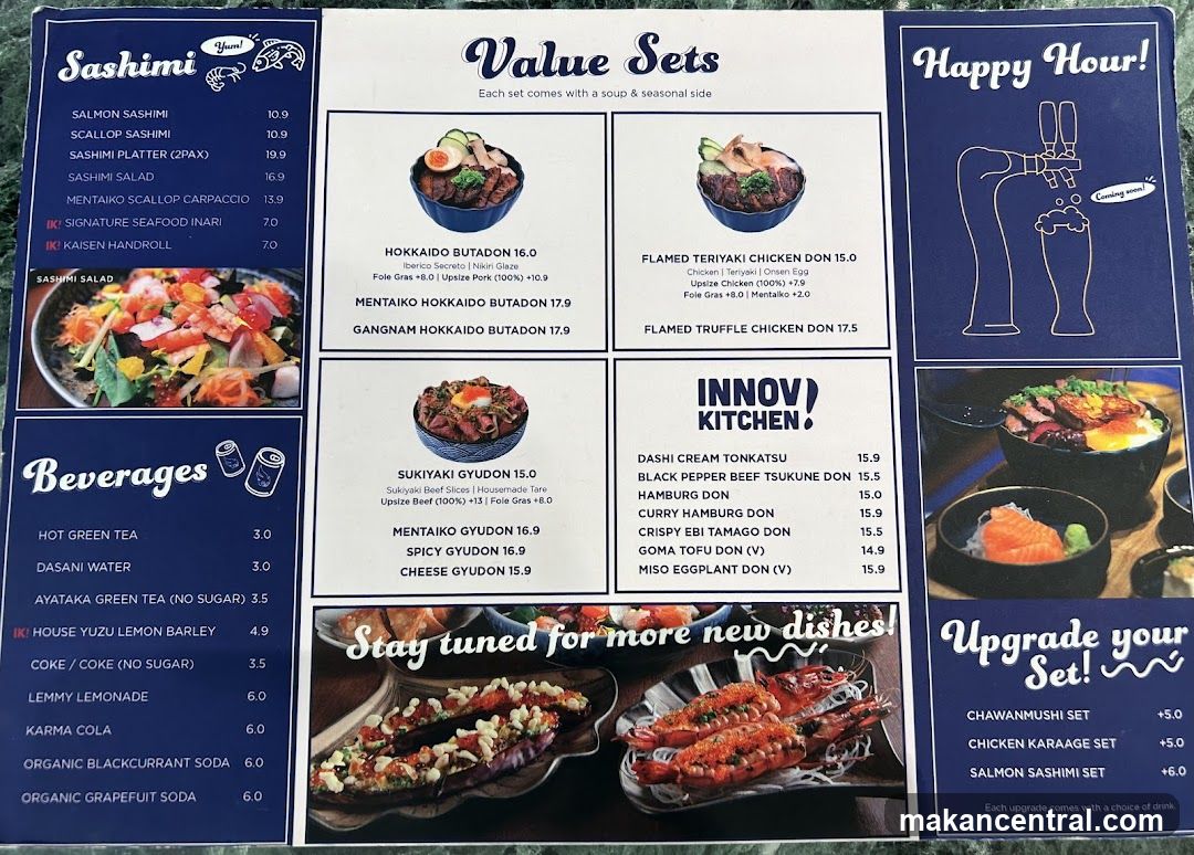 Restaurant Menu Board