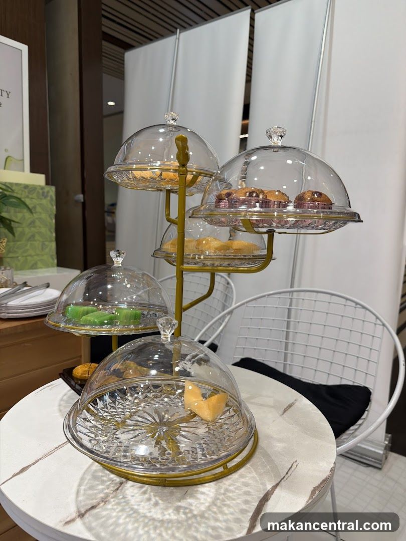 Interior Display of Desserts