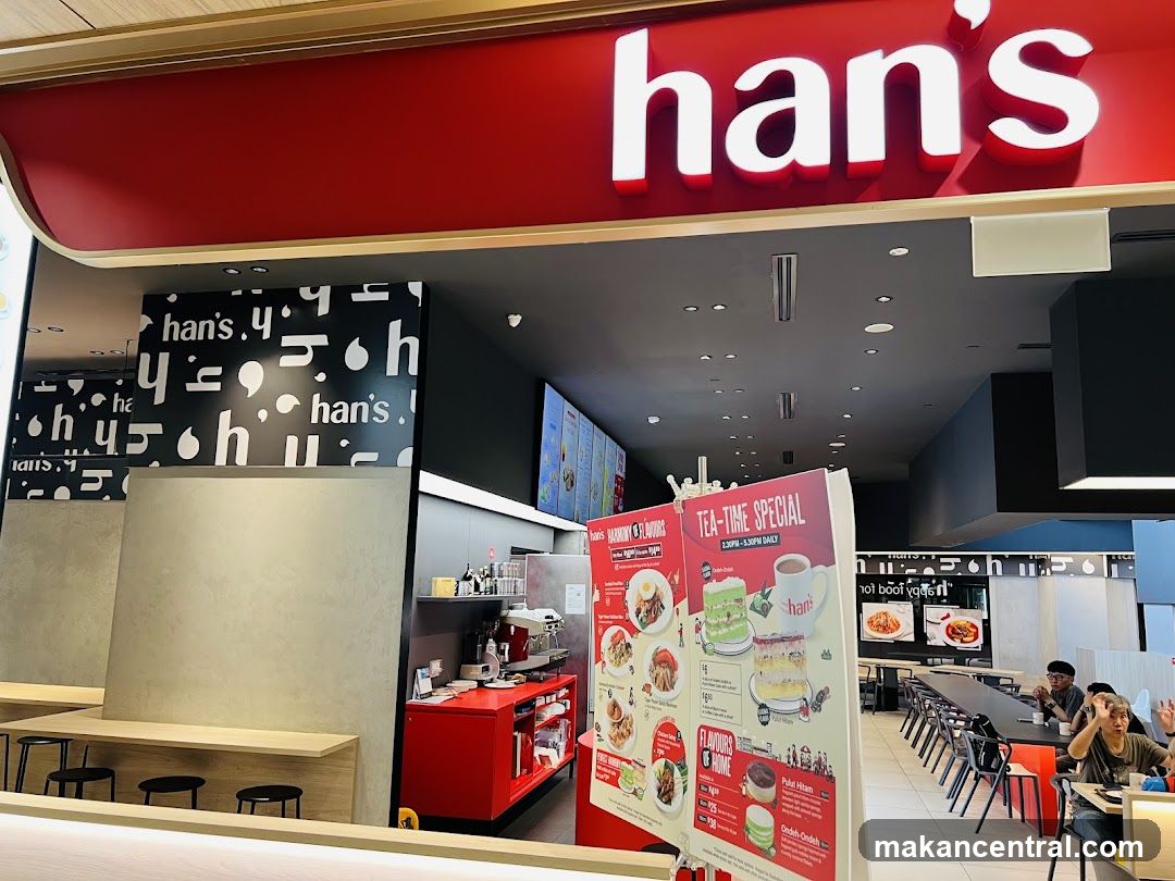han's storefront interior view