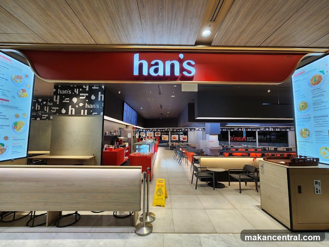 Han's Restaurant Interior