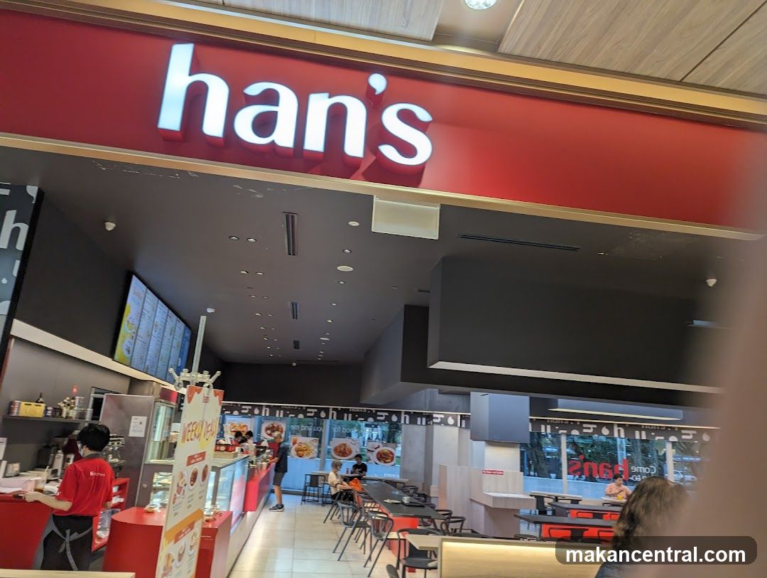 han's restaurant interior