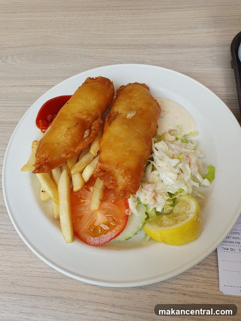 Fish and Chips Plate
