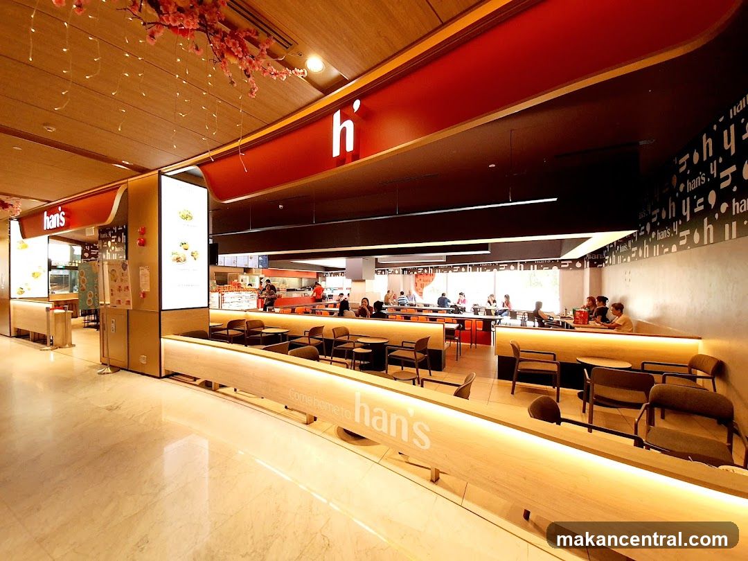 han's restaurant interior