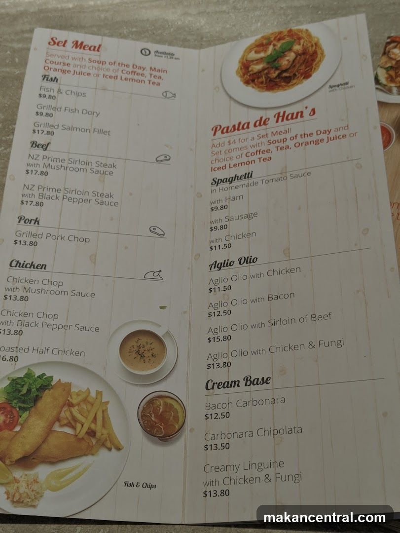 Restaurant Menu