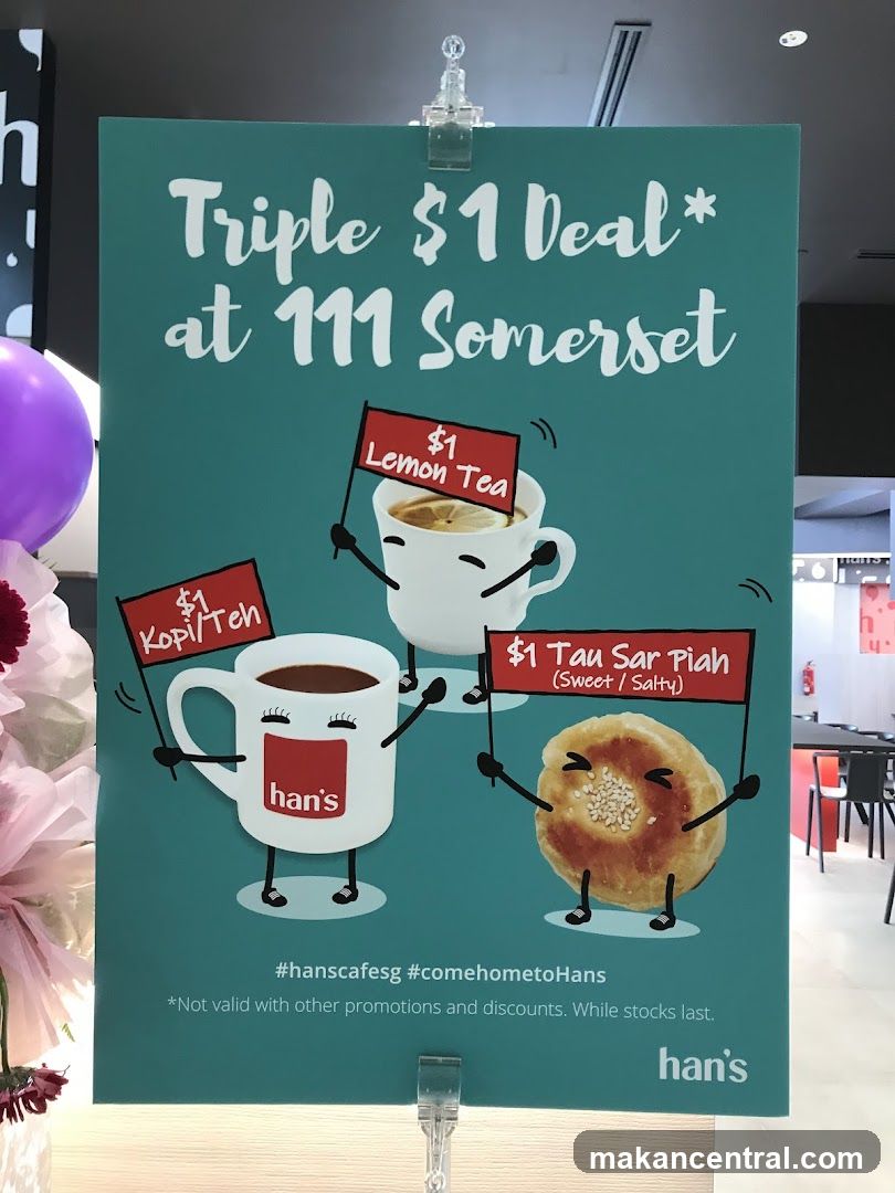 Triple $1 Deal at 111 Somerset