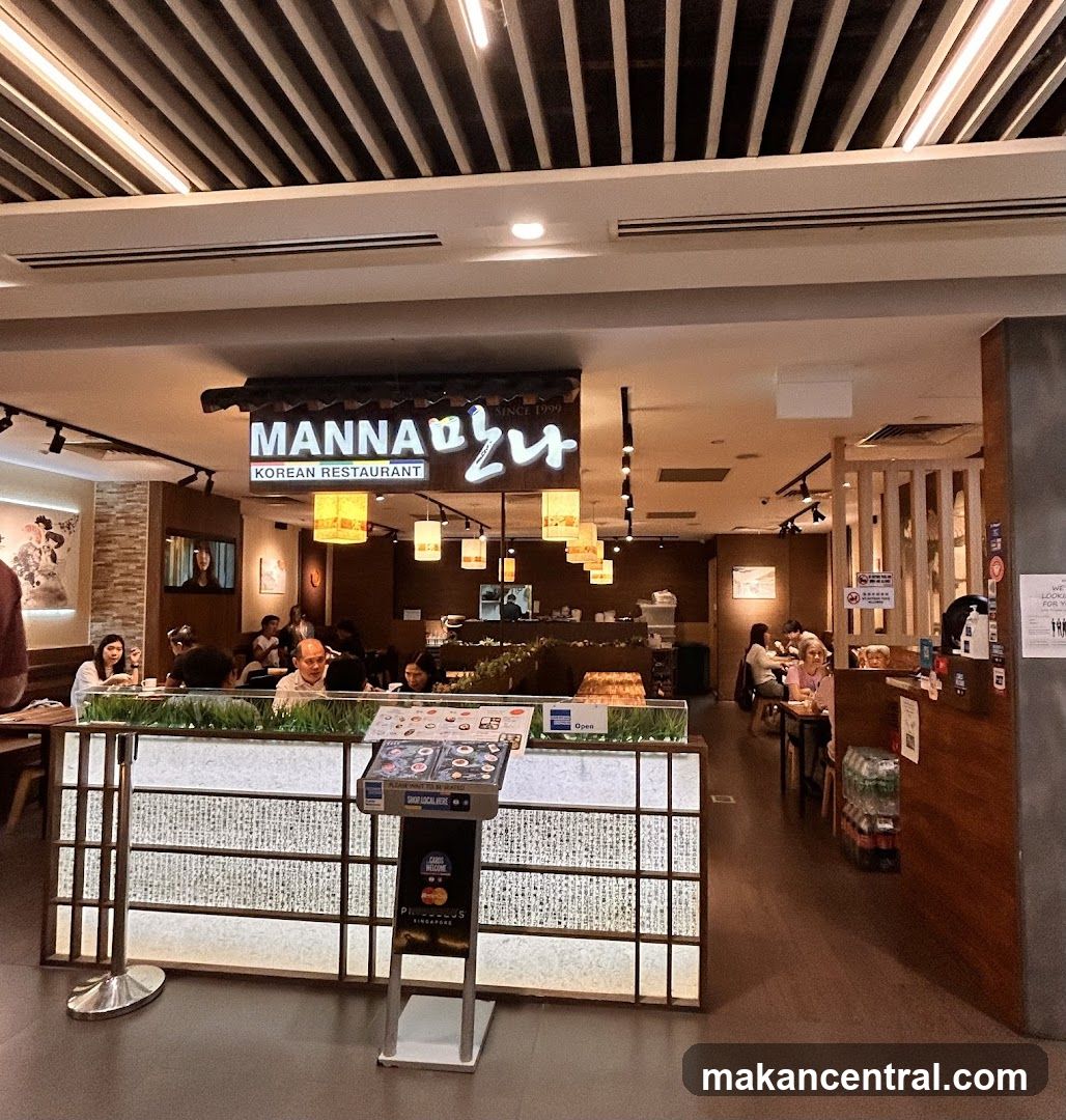 Manna Korean Restaurant Interior