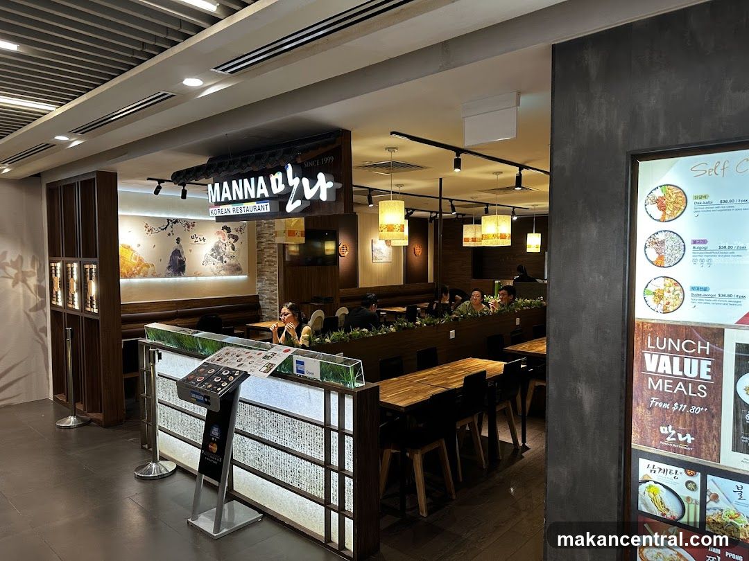 Manna Korean Restaurant Interior