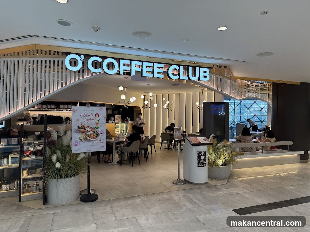O'COFFEE CLUB storefront interior view