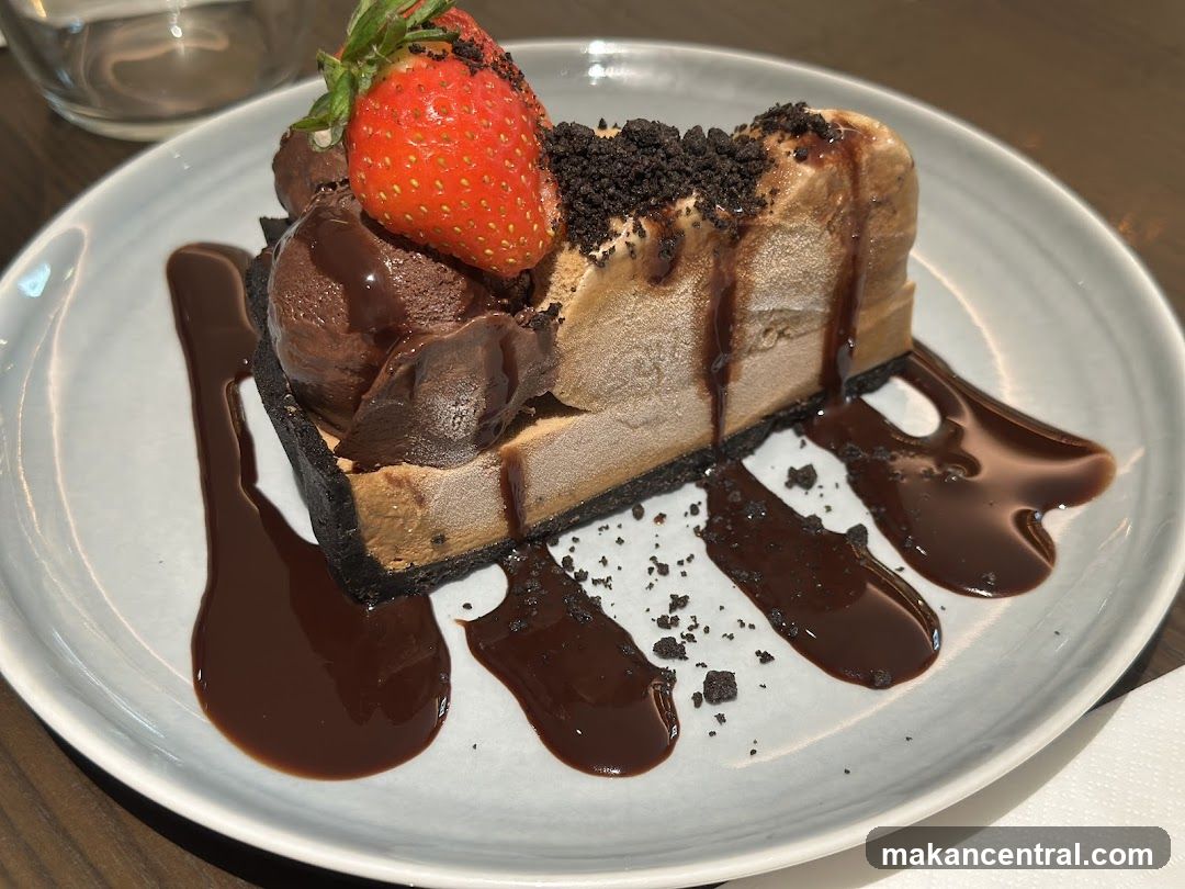 Chocolate Dessert Plate