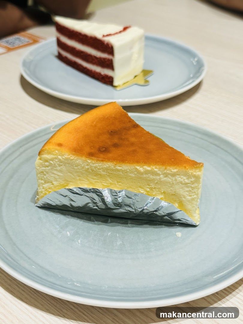 Cheesecake and Red Velvet Cake