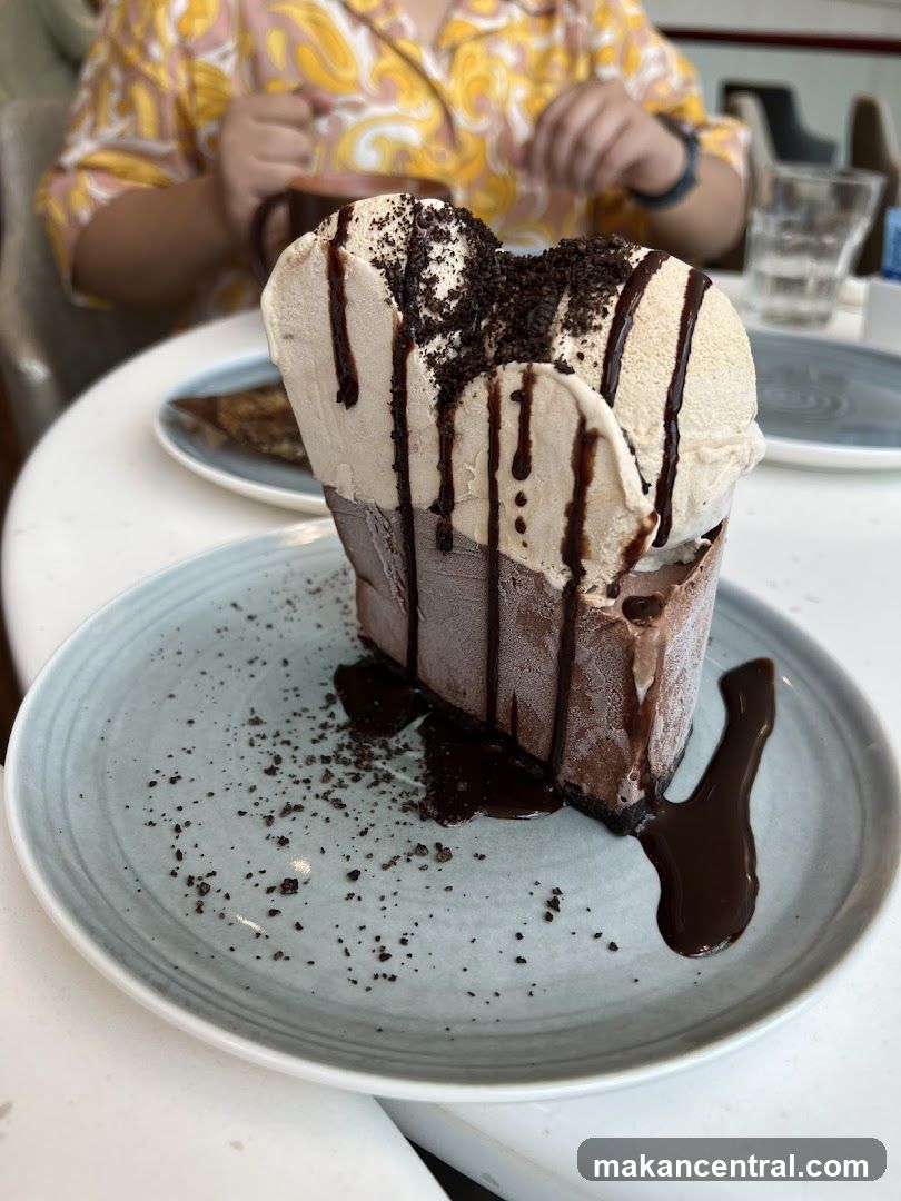 Chocolate Ice Cream Dessert