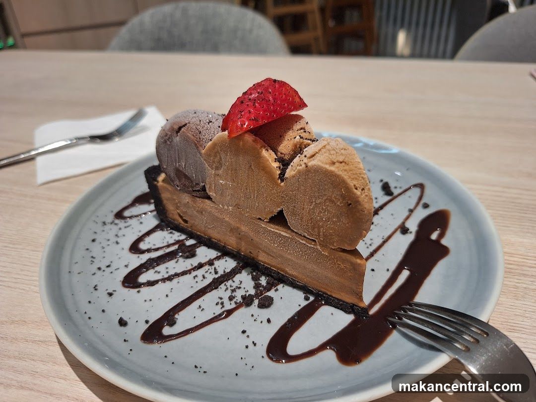 Chocolate Dessert Plate
