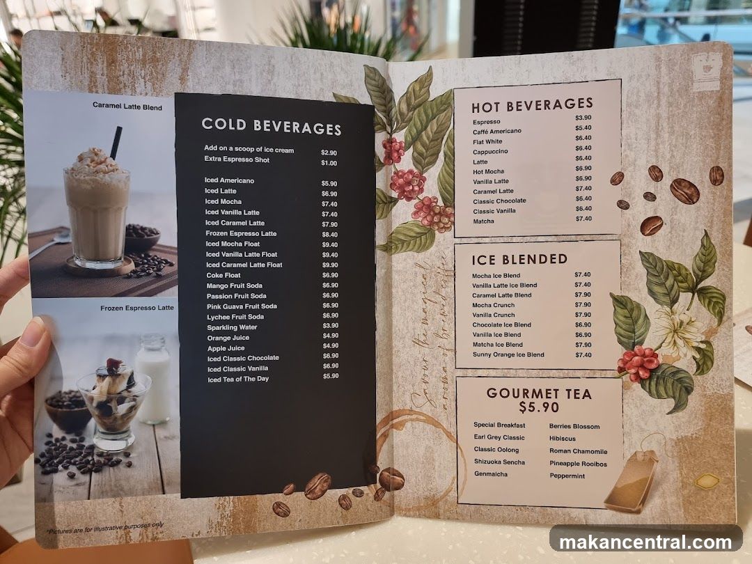 Coffee Shop Menu