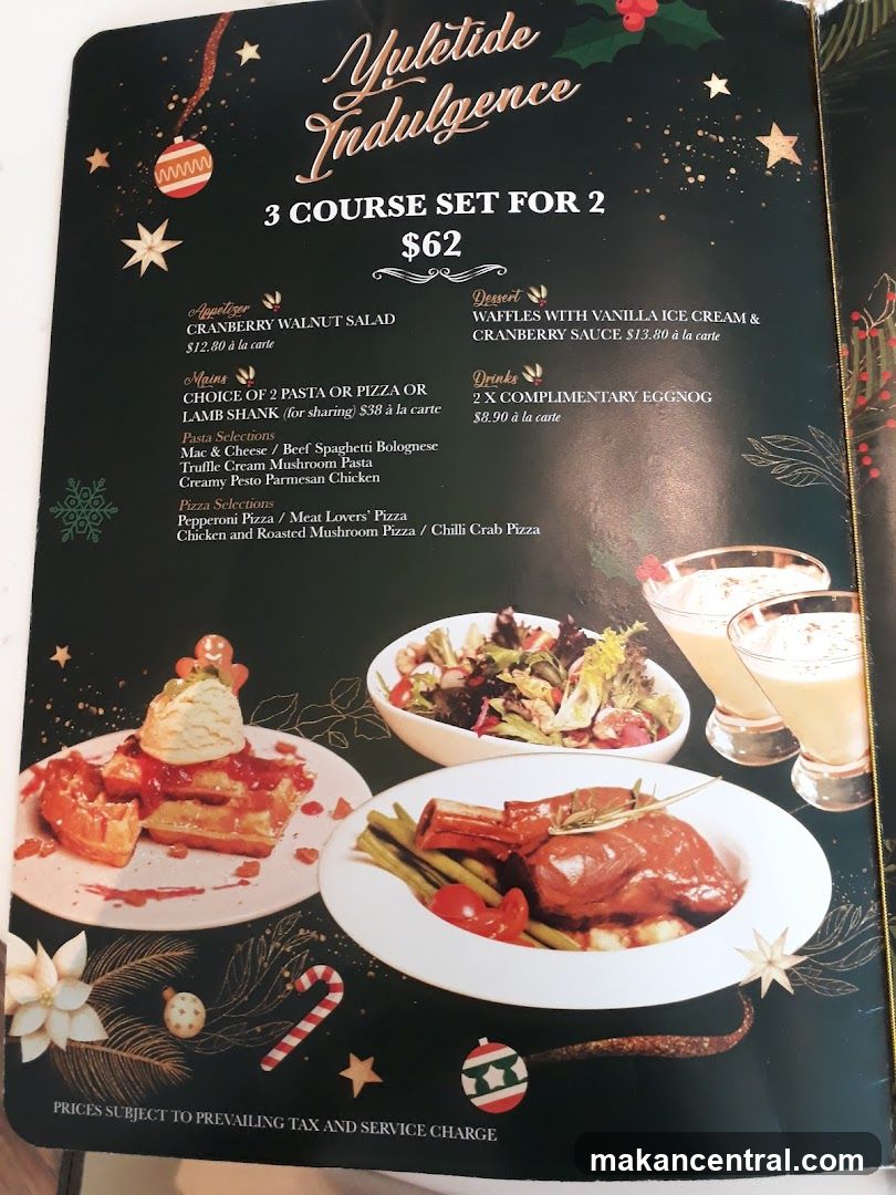 Yuletide Indulgence 3 Course Set for 2