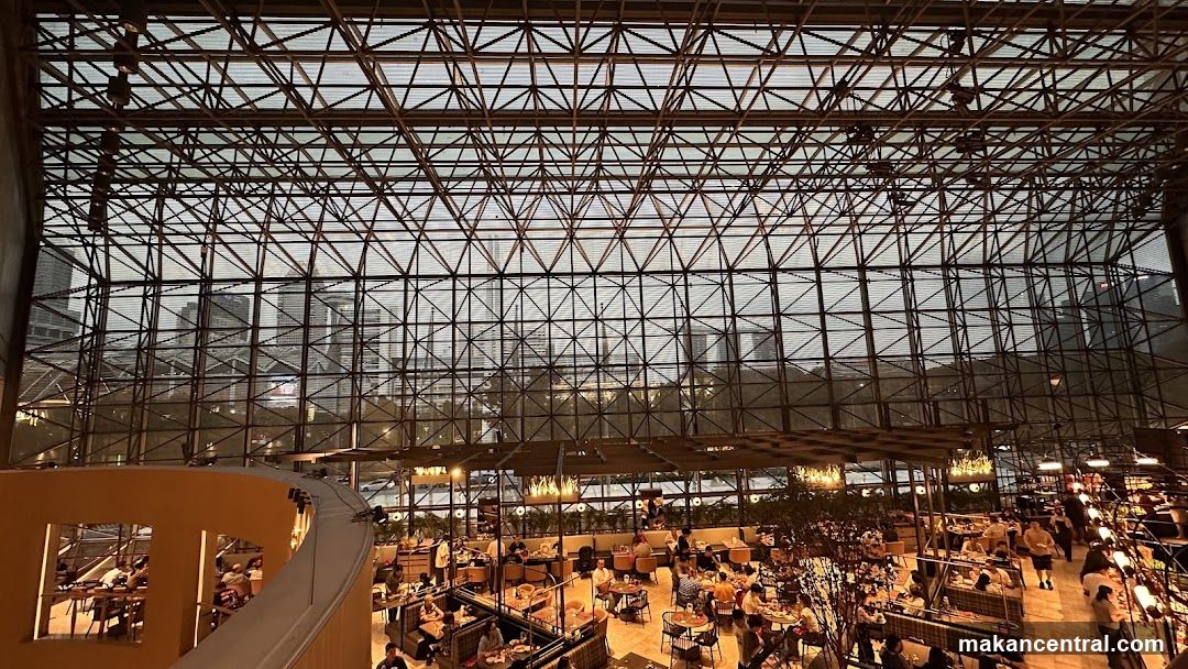 Interior of large dining space