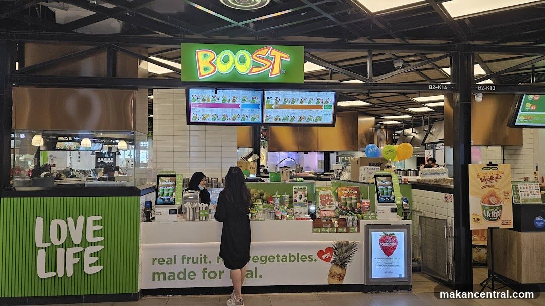 BOOST Juice Shop Interior