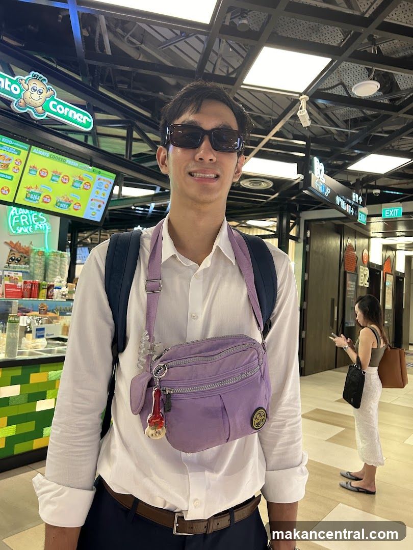 Person in transit area