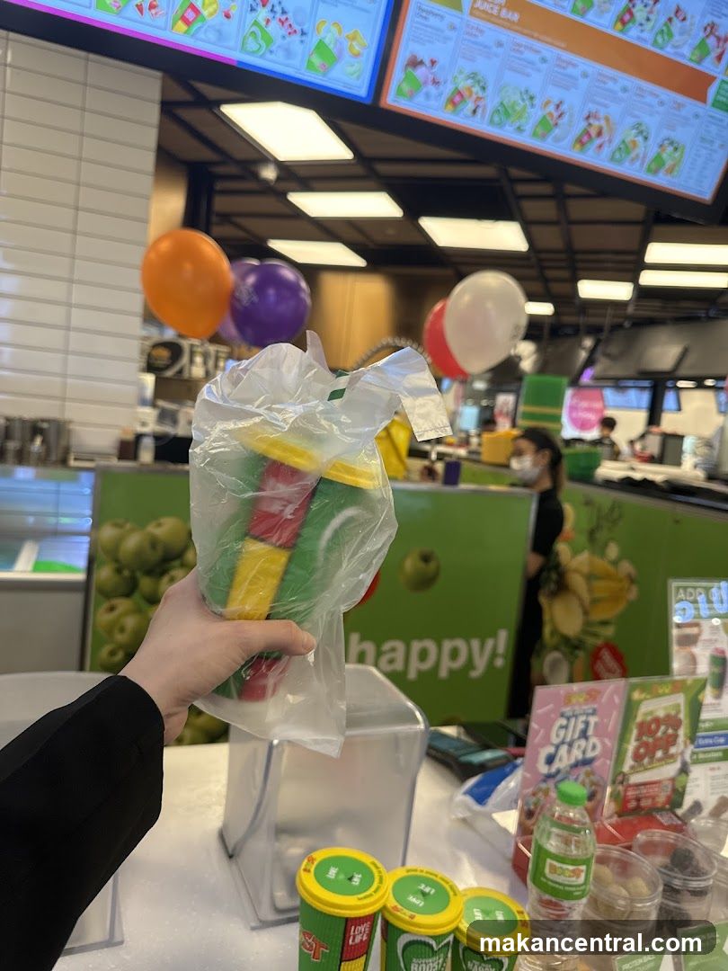 Inside Juice Bar Counter