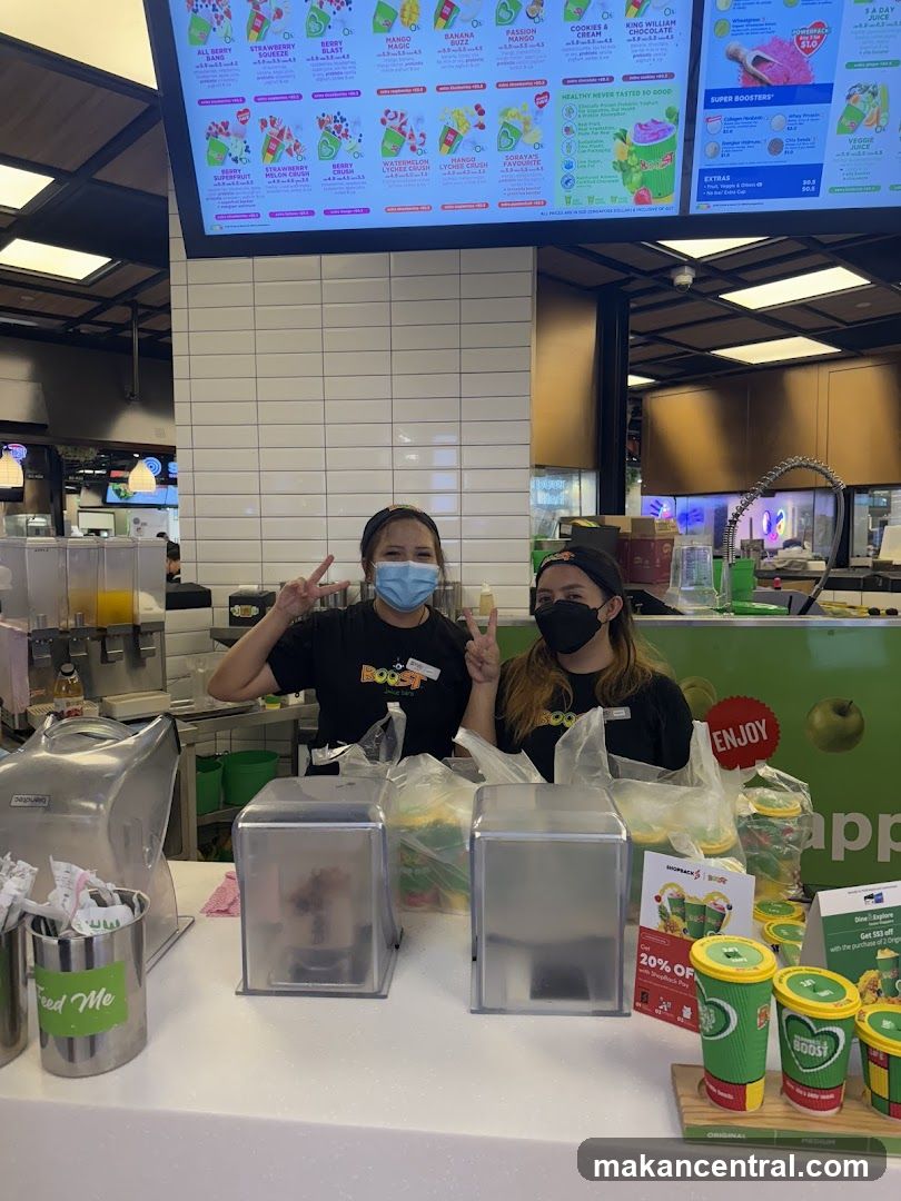 Boost Juice Shop Interior