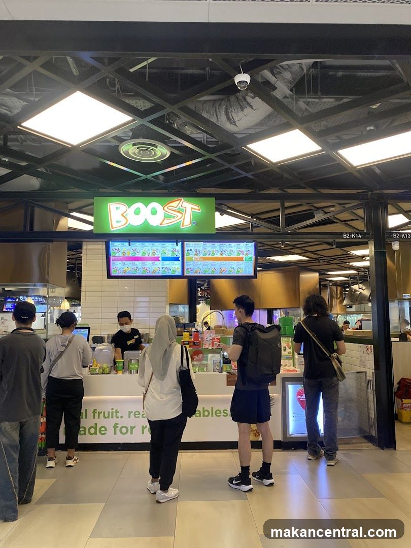 BOOST Juice Shop Interior