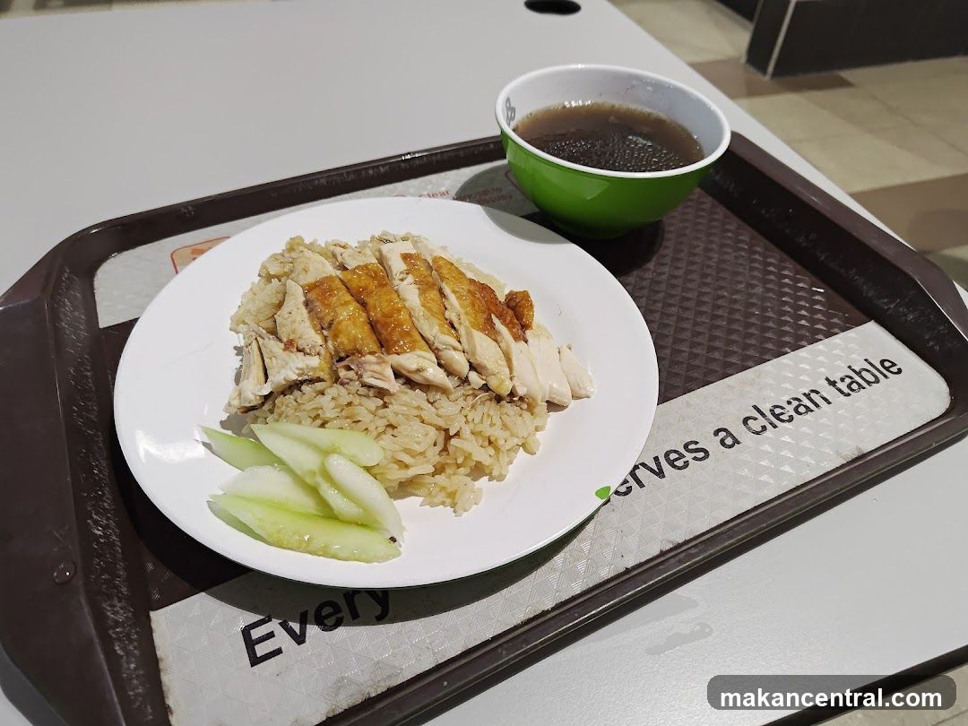 Food served on tray