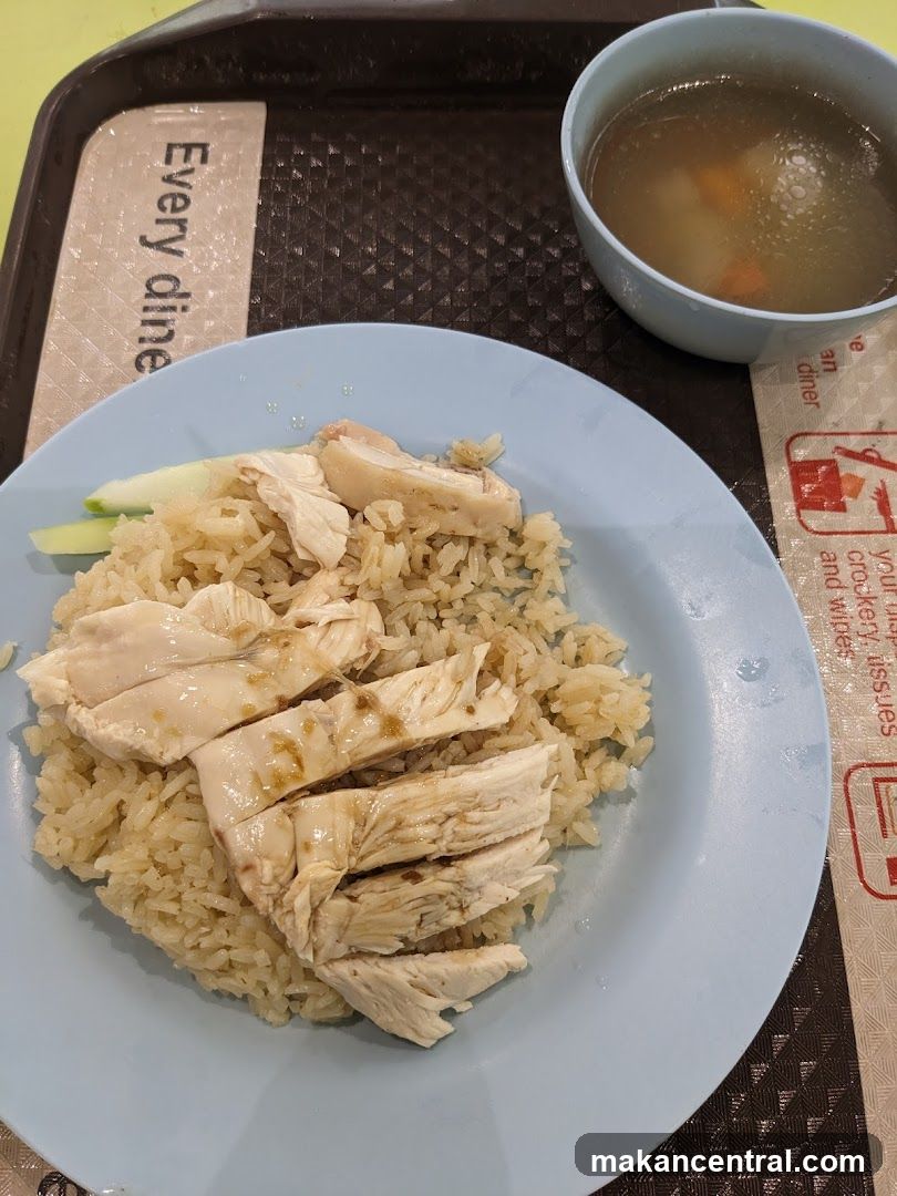 Food served on tray