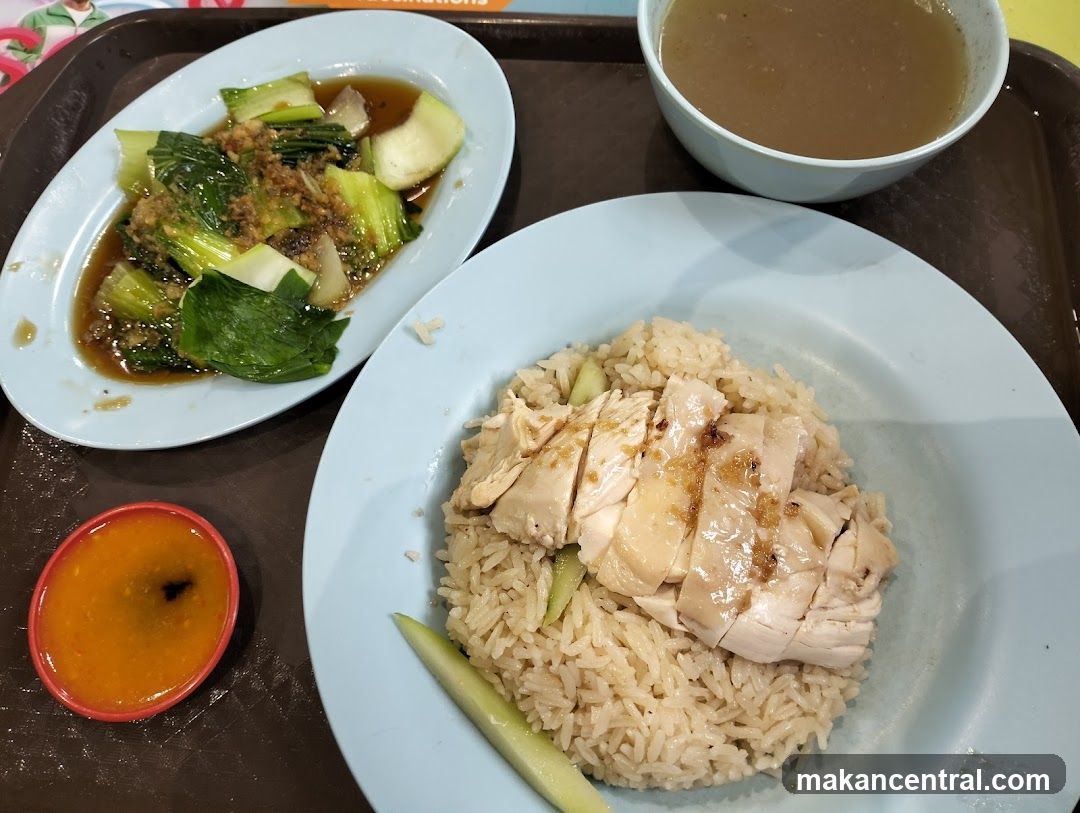 Food served on tray