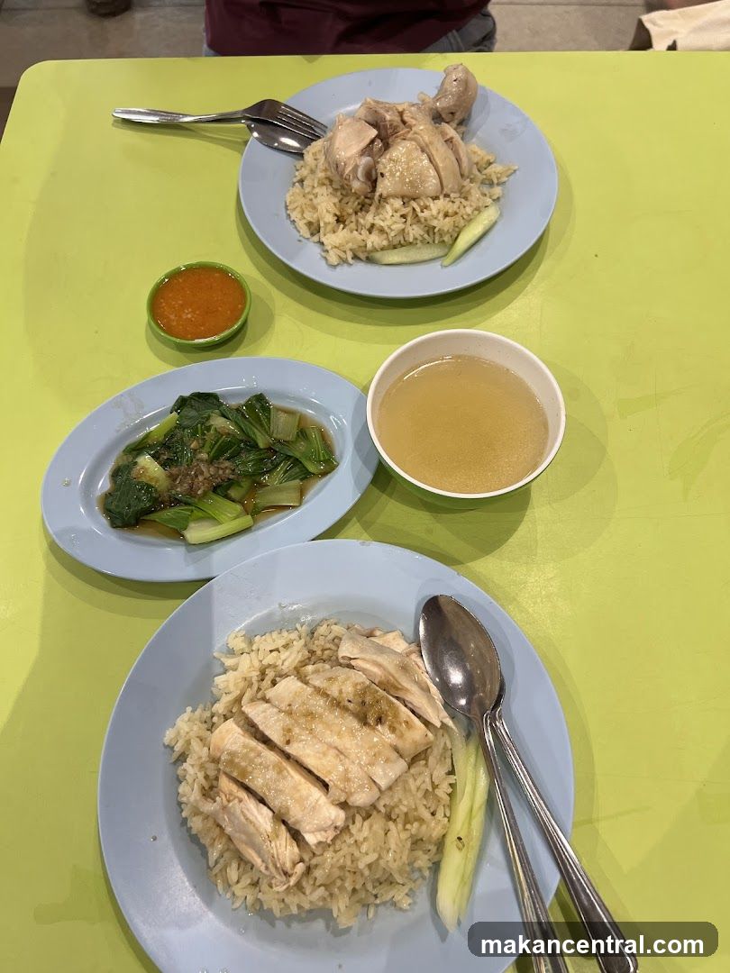 Food served at a table