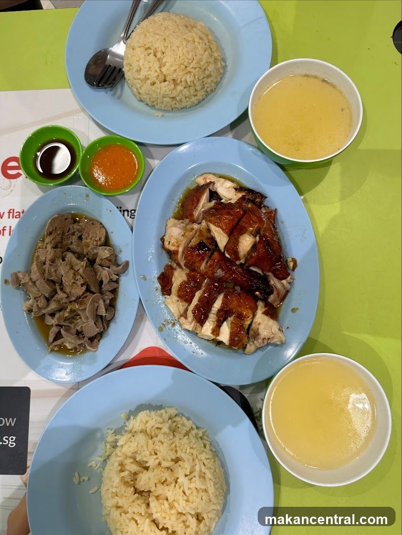 Food Spread on Table