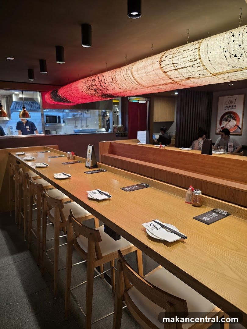 Ramen Restaurant Interior