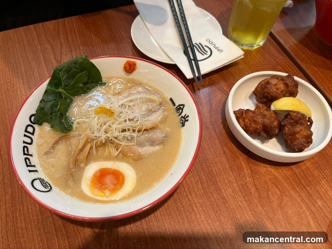 Lunch at Ippudo Ramen Shop