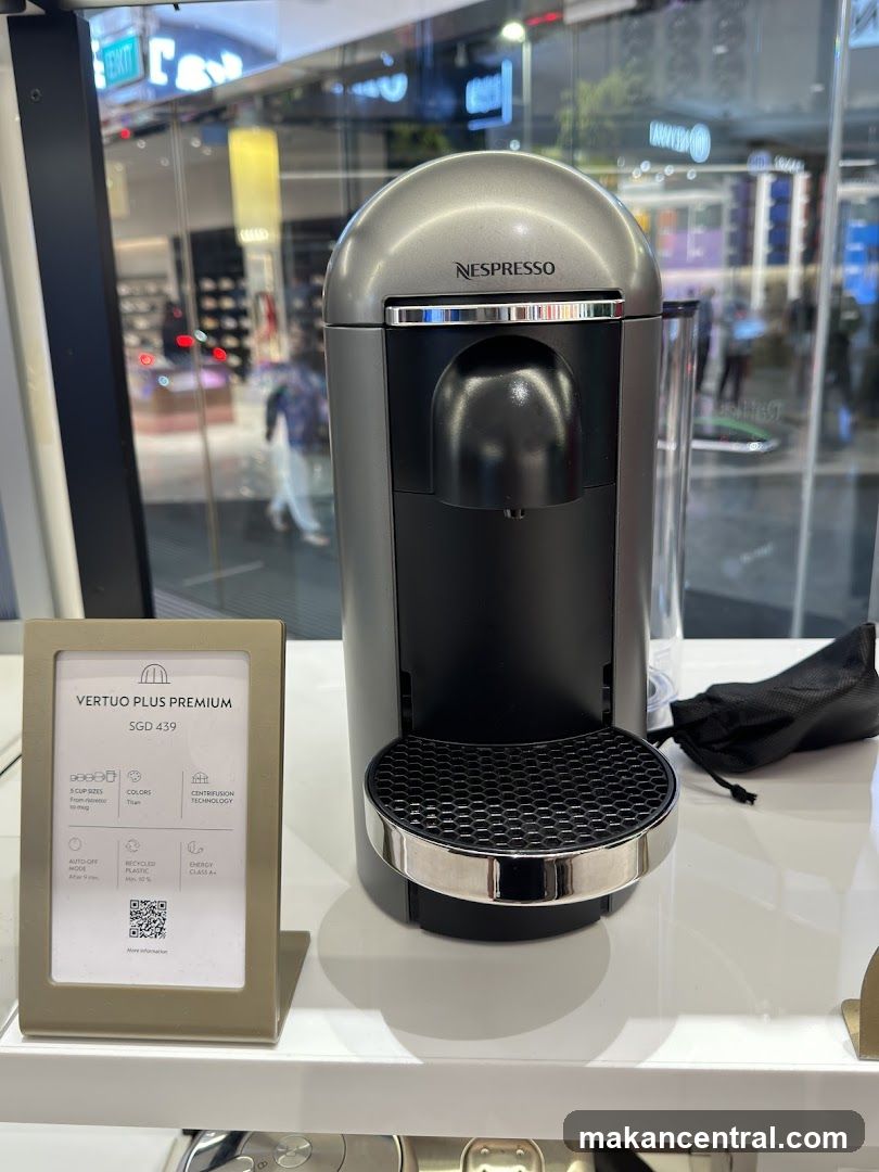Nespresso Vertuo Plus Premium Display